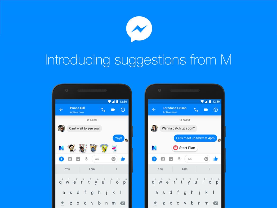 Facebook Messenger 'M' AI Assistant Now Snoops Your Chats To Offer Context-Based Suggestions