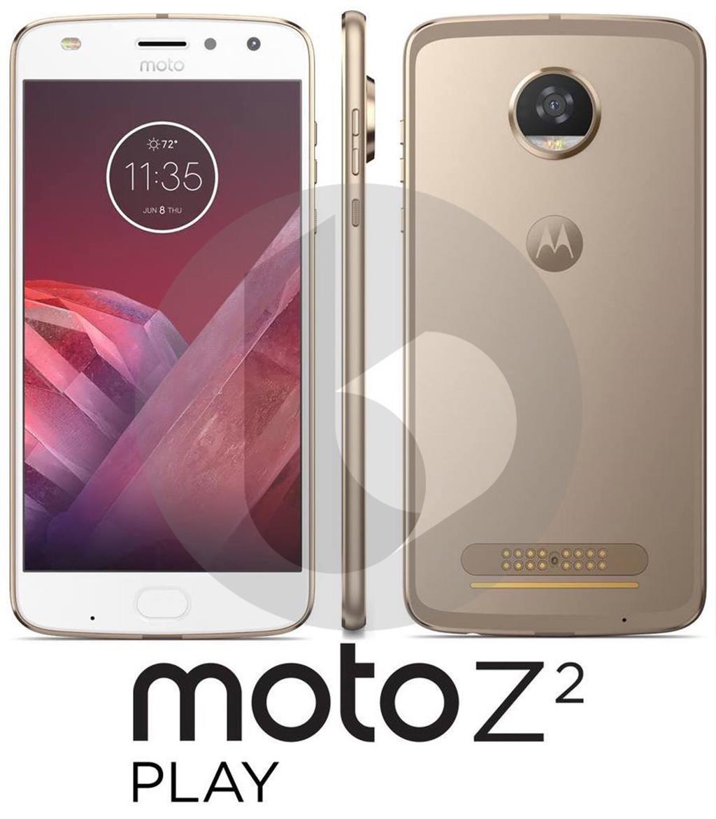 Moto Z2 Play Leaks With Moto Mods Support And Dual LED Selfie Flash