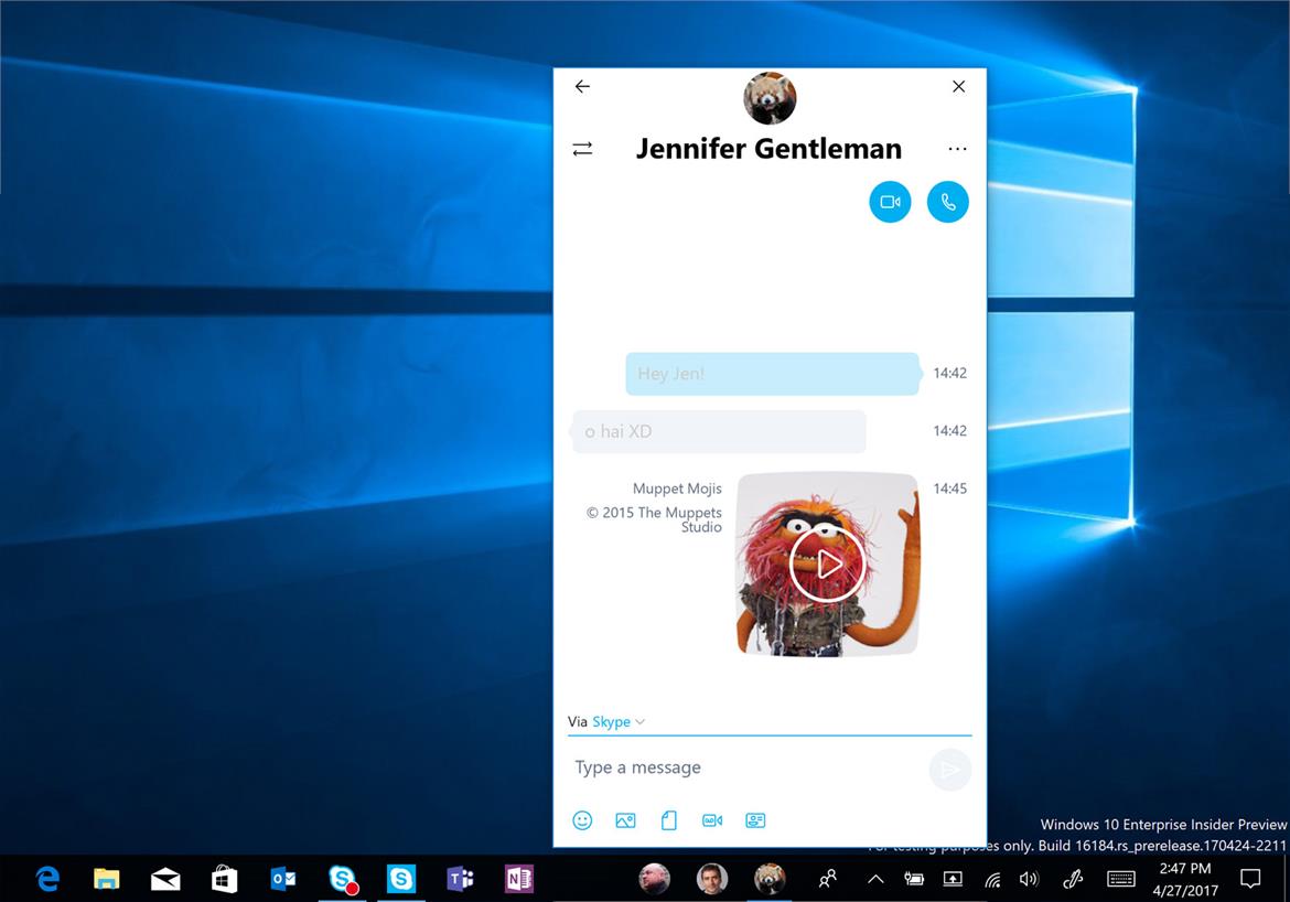 Windows 10 Redstone 3 Build 16184 Debuts ‘My People’ Integration And Gmail Perks