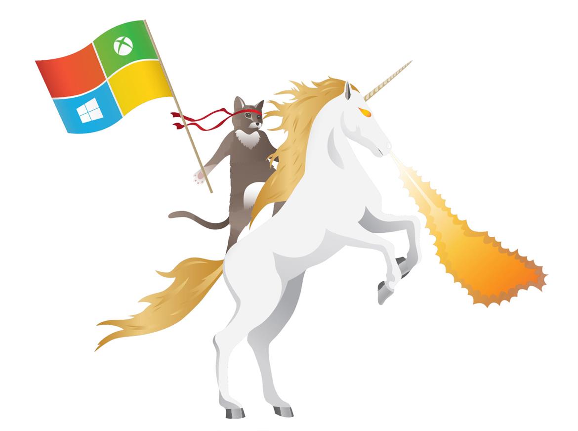 Windows 10 Redstone 3 Build 16188 Debuts With Defender Application Guard And Ninjacat Hijinks