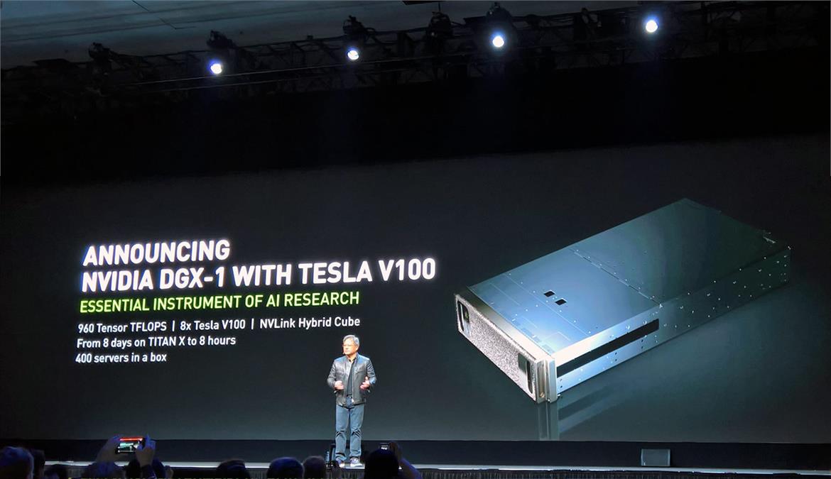 NVIDIA Unveils Beastly Tesla V100 Powered By Volta GPU With 5120 CUDA Cores And 16GB HBM2