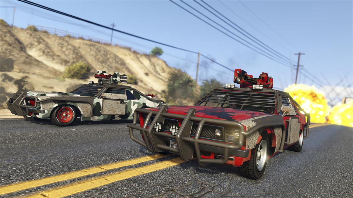 GTA Online’s Massive Gunrunning Update Arrives In June With Badass Weaponized Vehicles