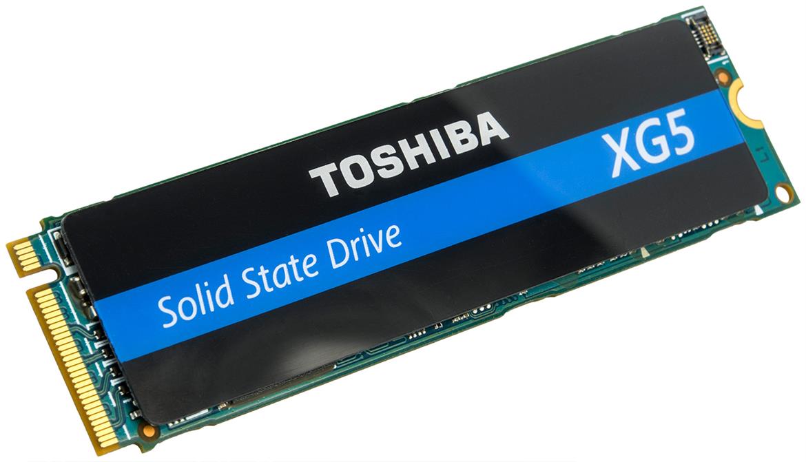 Toshiba Unveils XG5 High-Performance NVMe SSD Featuring 64-Layer BiCS 3D Flash Memory