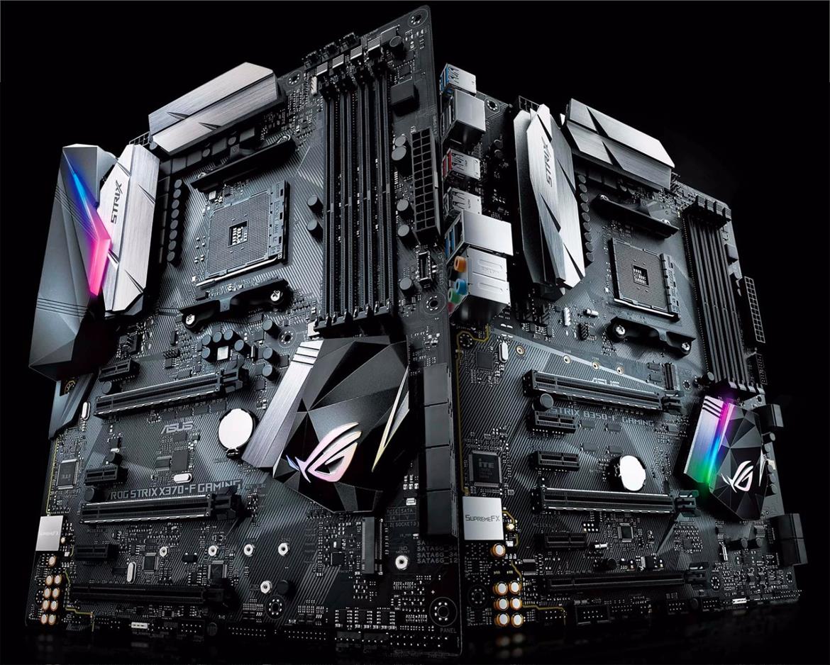 ASUS Delivers AMD Ryzen Glory With ROG Strix X370-F And B350-F Gaming Motherboards 