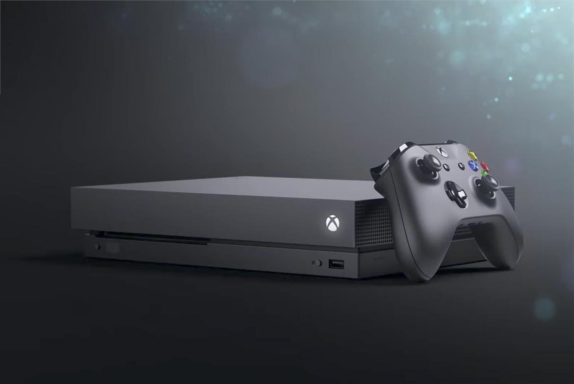 Microsoft Xbox One X Debuts November 7th Delivering 60 FPS True 4K Gaming Goodness