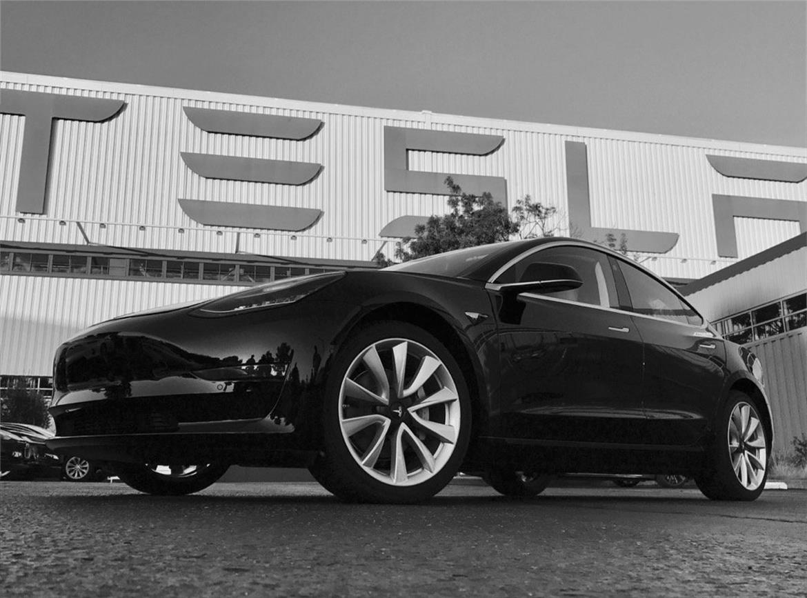 Elon Musk Tweets Pictures Of First Production Tesla Model 3 EV