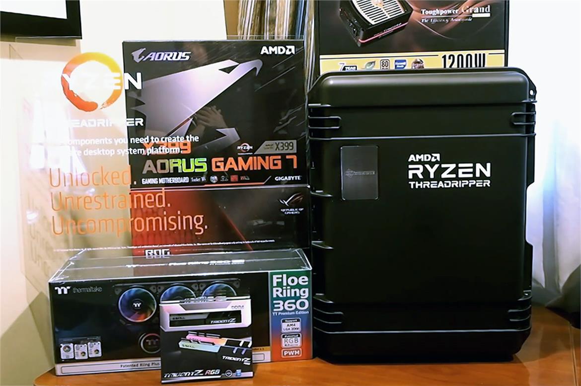 AMD Ryzen Threadripper Press Kit Unboxing: Geek Porn Alert!