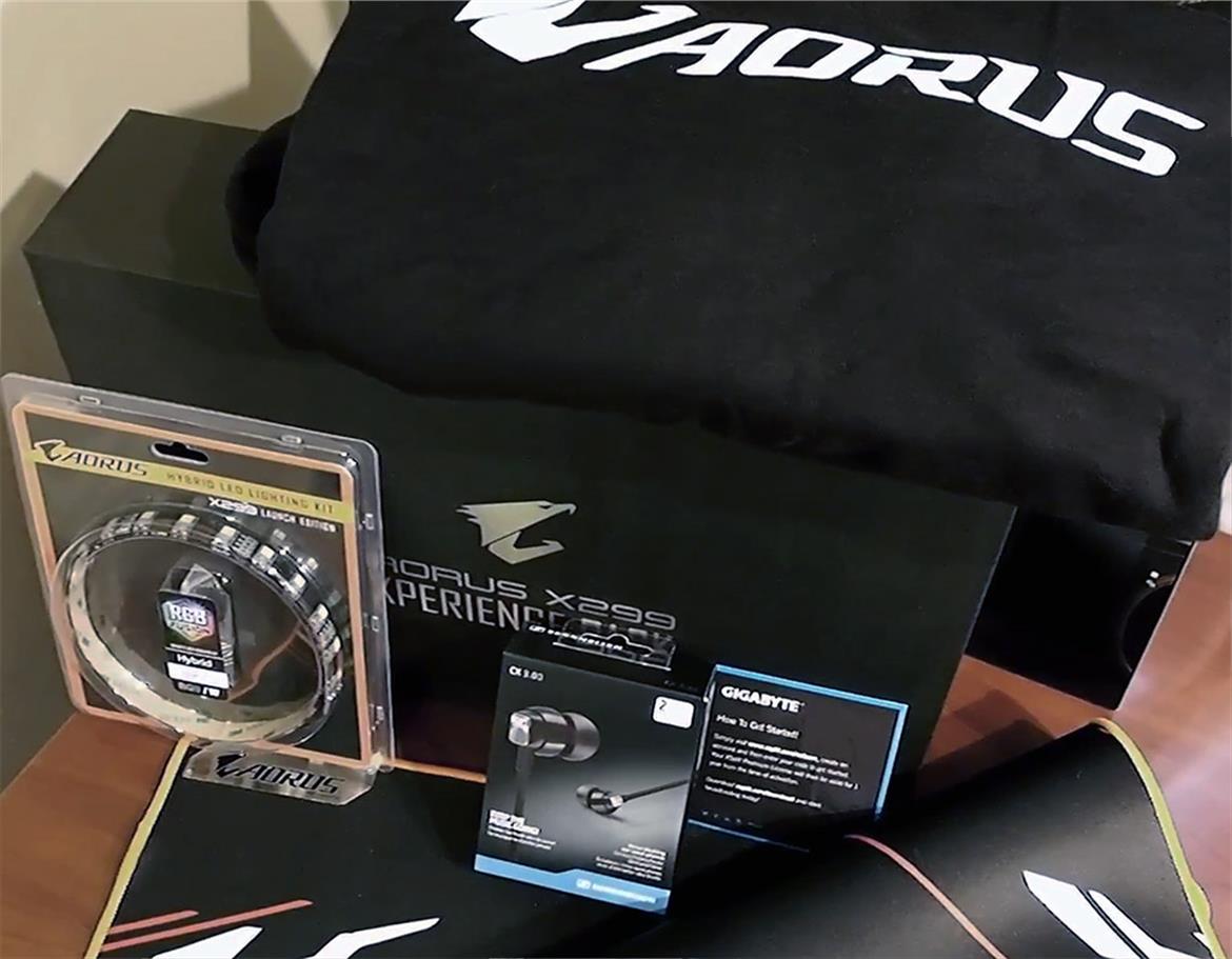 Gigabyte Aorus X299 Xperience Pack Unboxing