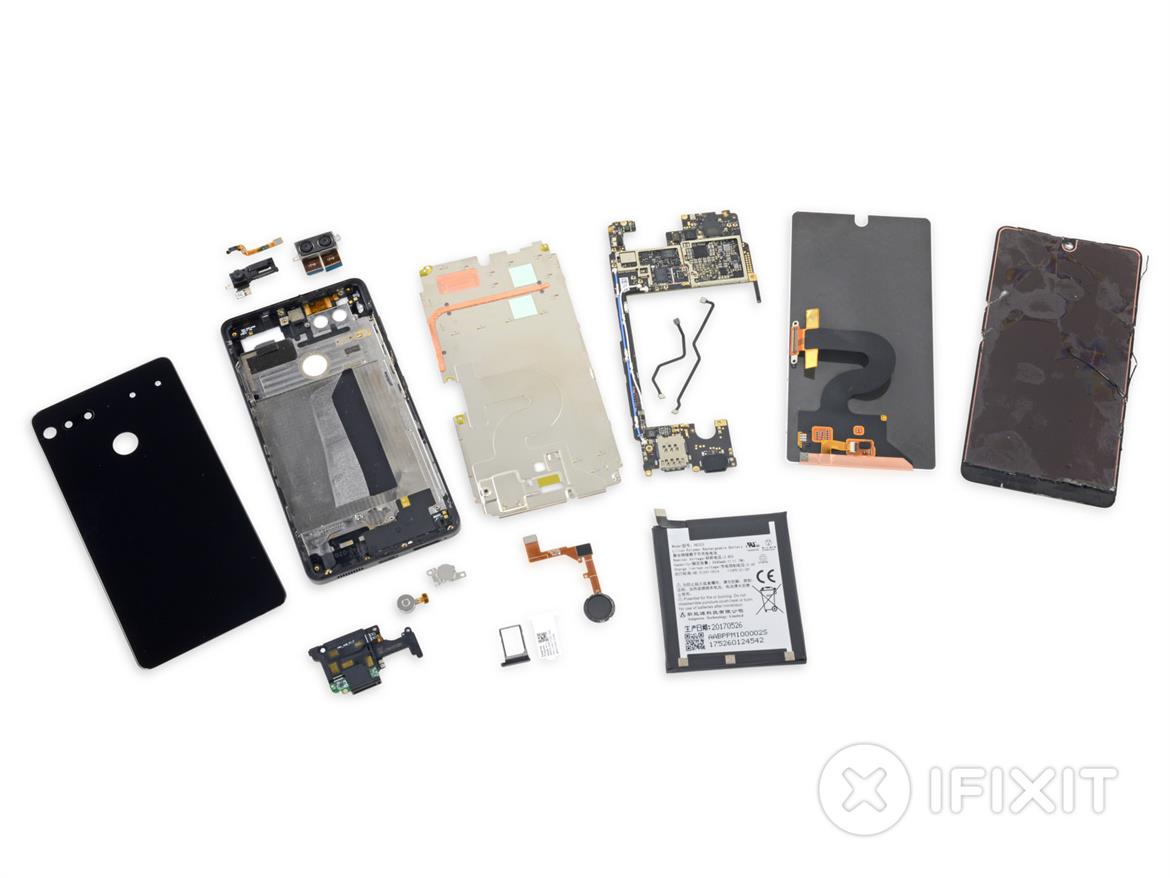 Essential Phone Teardown Reveals 'Hot Mess' And Rookie Mistakes With Dreadful Repairability