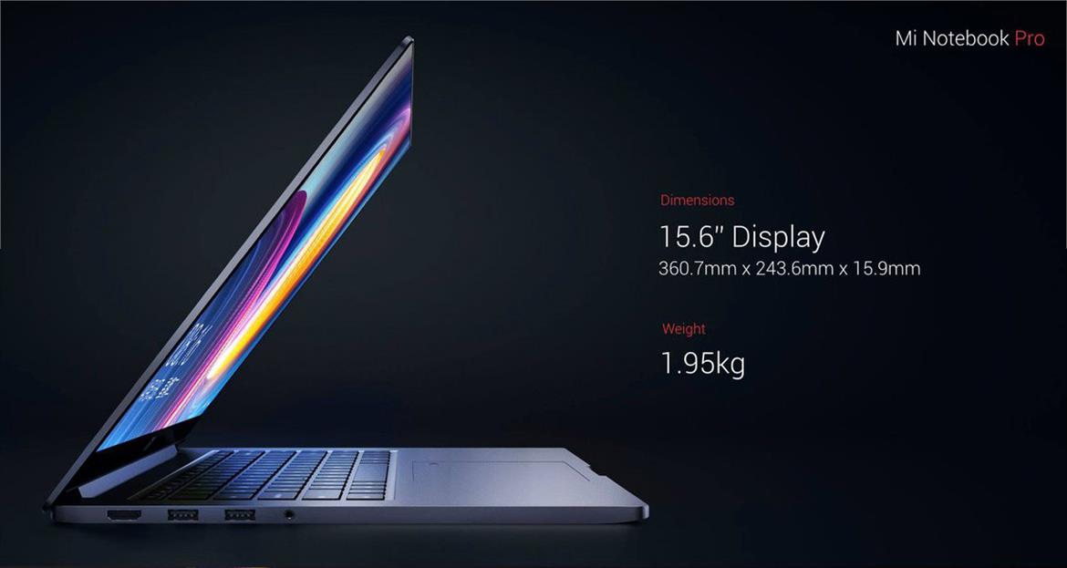 Xiaomi Mi Notebook Pro Takes Aim At Apple MacBook Pro With Core i7 Power At Budget Prices