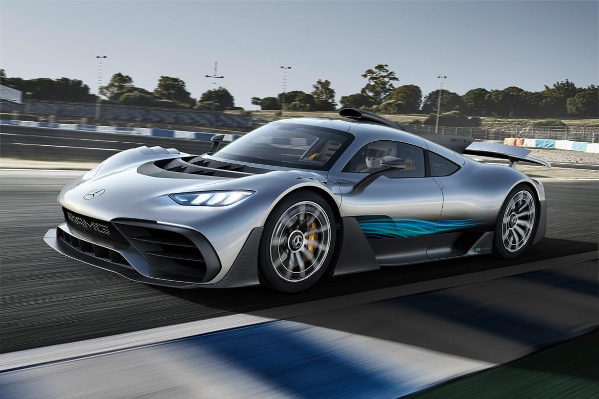Mercedes-AMG Project ONE Is An Outrageous $2.53 Million 1000HP Hybrid Hypercar