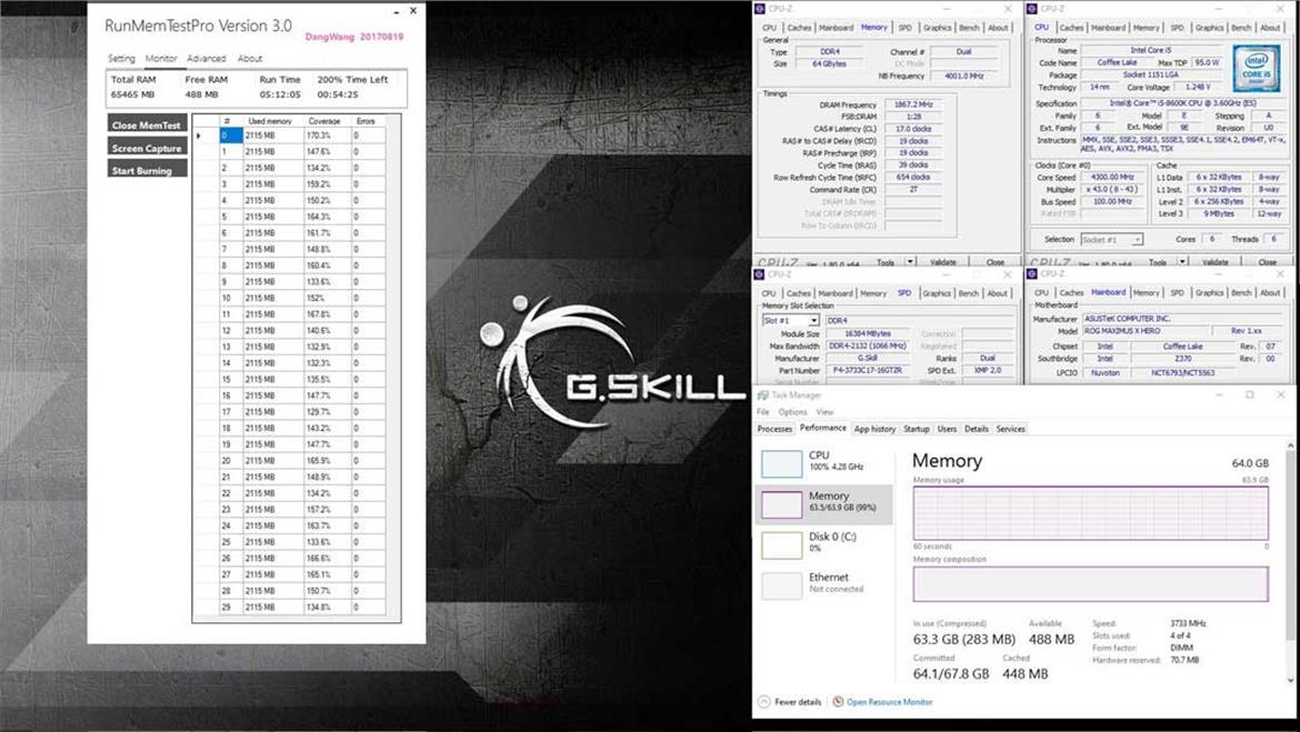 G.Skill Unveils Brawny Trident Z DDR4-4600 RGB RAM Kit For Intel Core Coffee Lake Processors
