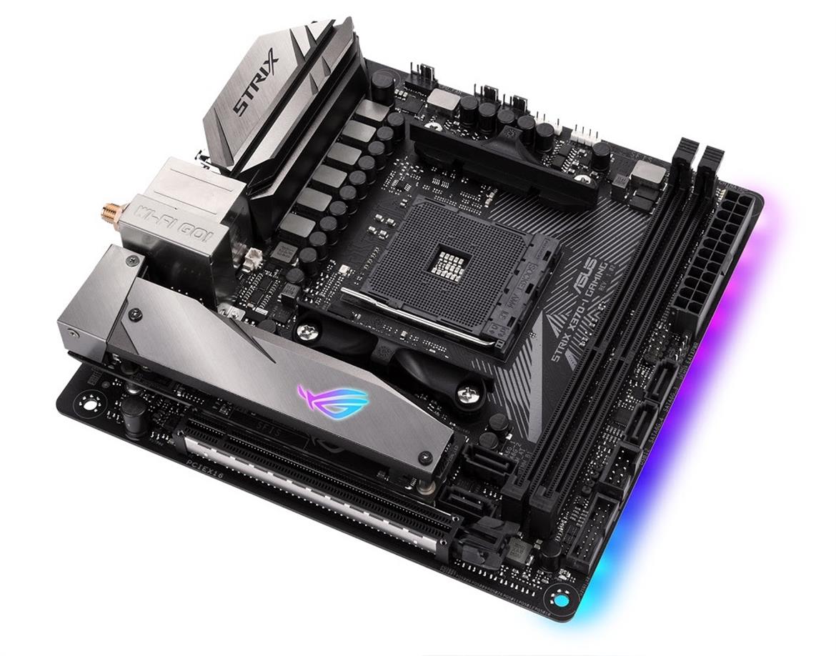 ASUS Goes Small With ROG STRIX X370-I And B350-I Mini-ITX AMD Ryzen Motherboards