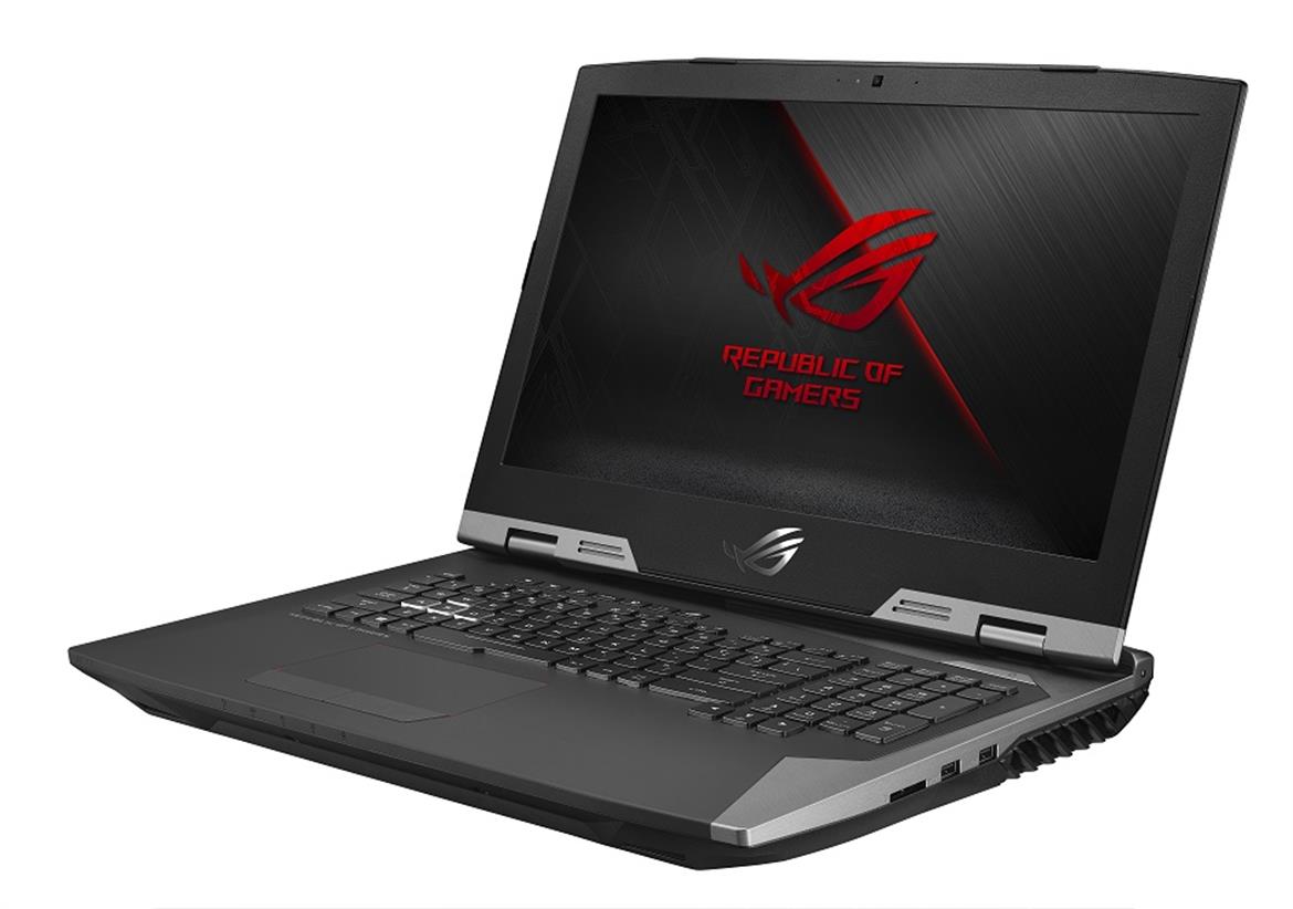ASUS ROG G703 Gaming Laptop Shines With Overclocked Core i7, 144Hz Display, GTX 1080