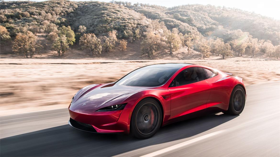 Tesla Roadster Concept Pegs An Electrifying 250MPH Middle Finger To The Supercar Status Quo