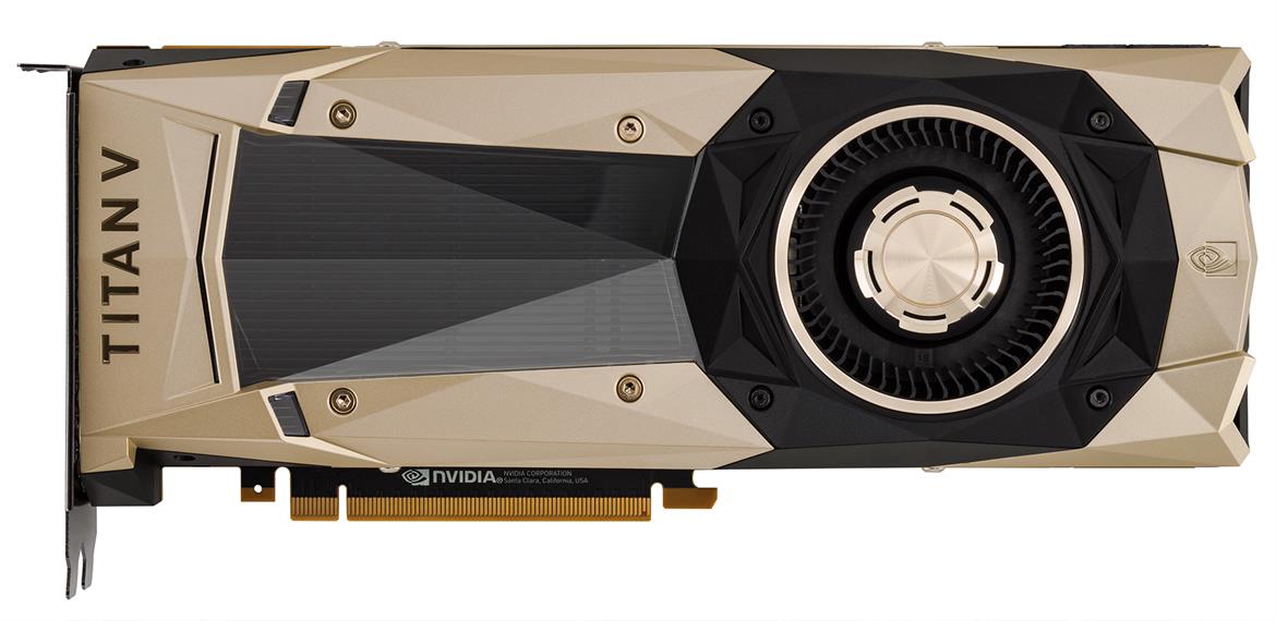 NVIDIA Announces Monstrous TITAN V With Volta GV100 GPU, 12GB HBM2, 110 TFLOPs Compute