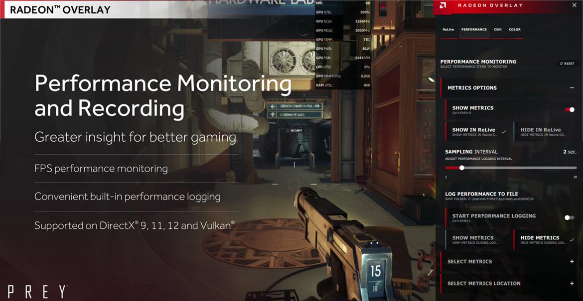 AMD Radeon Software Adrenalin Edition Arrives With In-Game GPU Overlay And Smartphone Integration