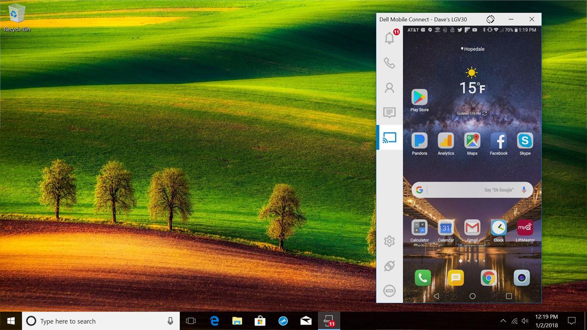 Dell Mobile Connect Marries Your Smartphone To Your PC So You Never Miss A Notification