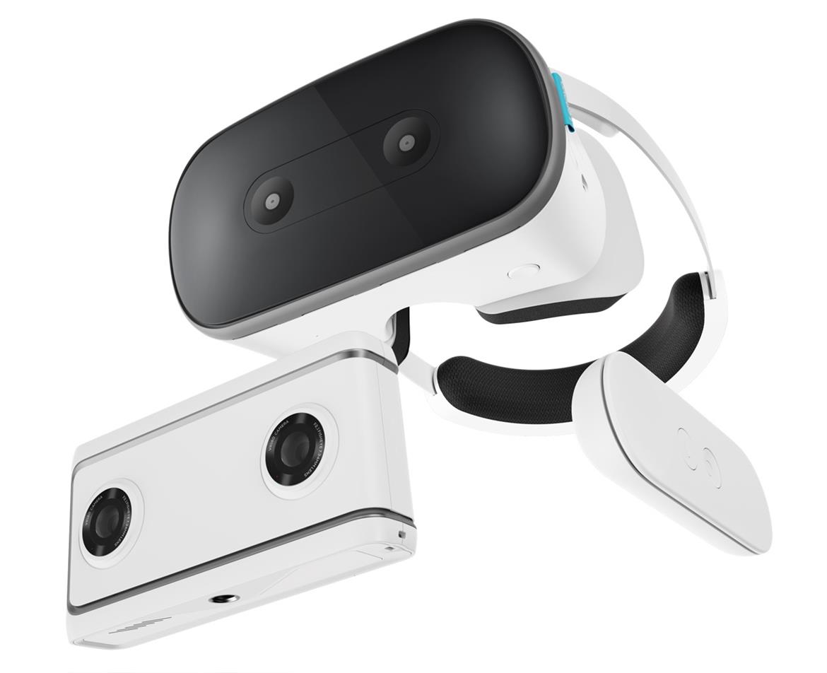 Lenovo Debuts Standalone Mirage Solo Daydream VR Headset With Snapdragon 835, Mirage Daydream VR Camera
