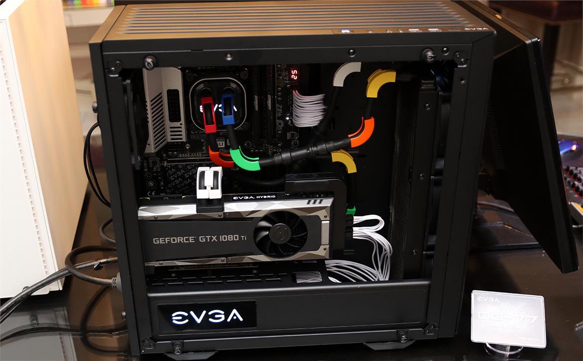 2.2K Watt PSU And Quick Connect Liquid Cooling With EVGA At CES 2018