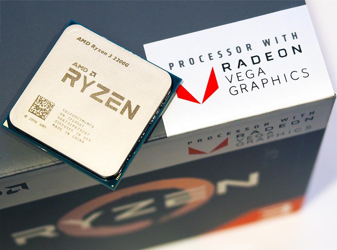 AMD Raven Ridge Ryzen 3 2200G And Ryzen 5 2400G Unboxing