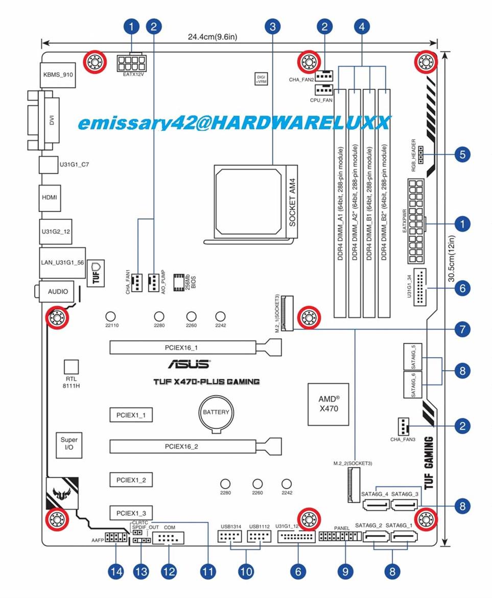 ASUS X470 2nd Gen Ryzen Motherboard Layouts And Specs Break Cover In Leak