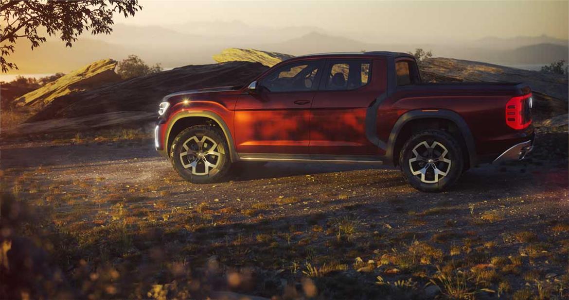 Volkswagen Atlas Tanoak Is A Rugged Concept Truck That VW Should Produce Immediately
