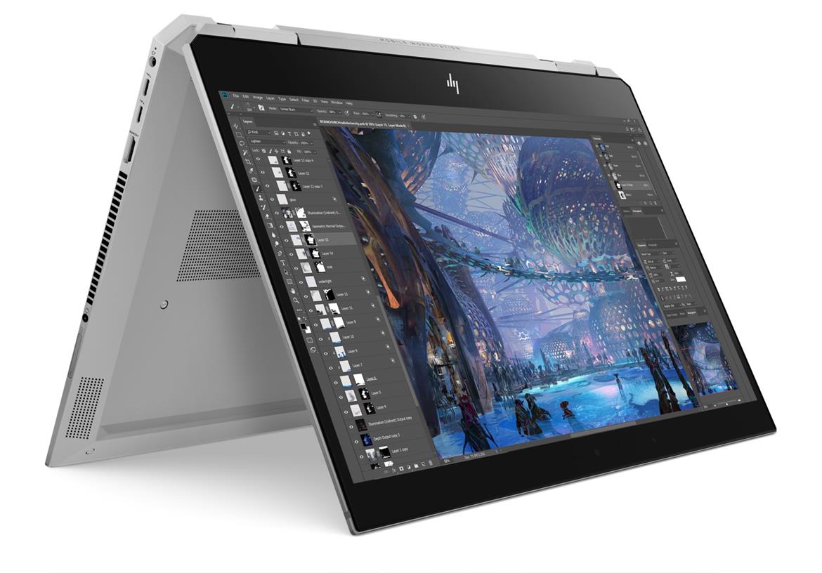 HP Debuts ZBook Studio x360 G5 Mobile Workstation With 8th Gen Xeons And NVIDIA Quadro GPUs