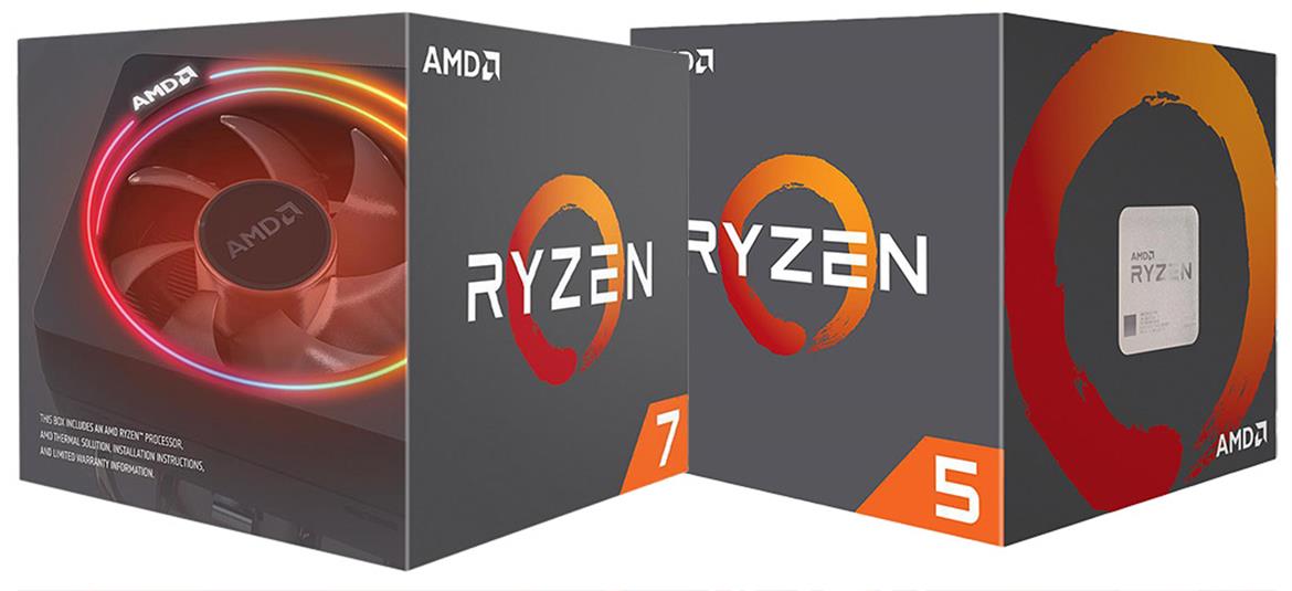AMD 2nd Generation Ryzen 7 2700X And Ryzen 5 2600X Processor Unboxing
