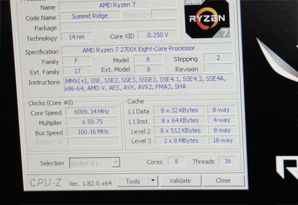 AMD Ryzen 7 2700X Overlocks To A Screaming 6GHz On LN2 And ASUS ROG Crosshair VII Hero