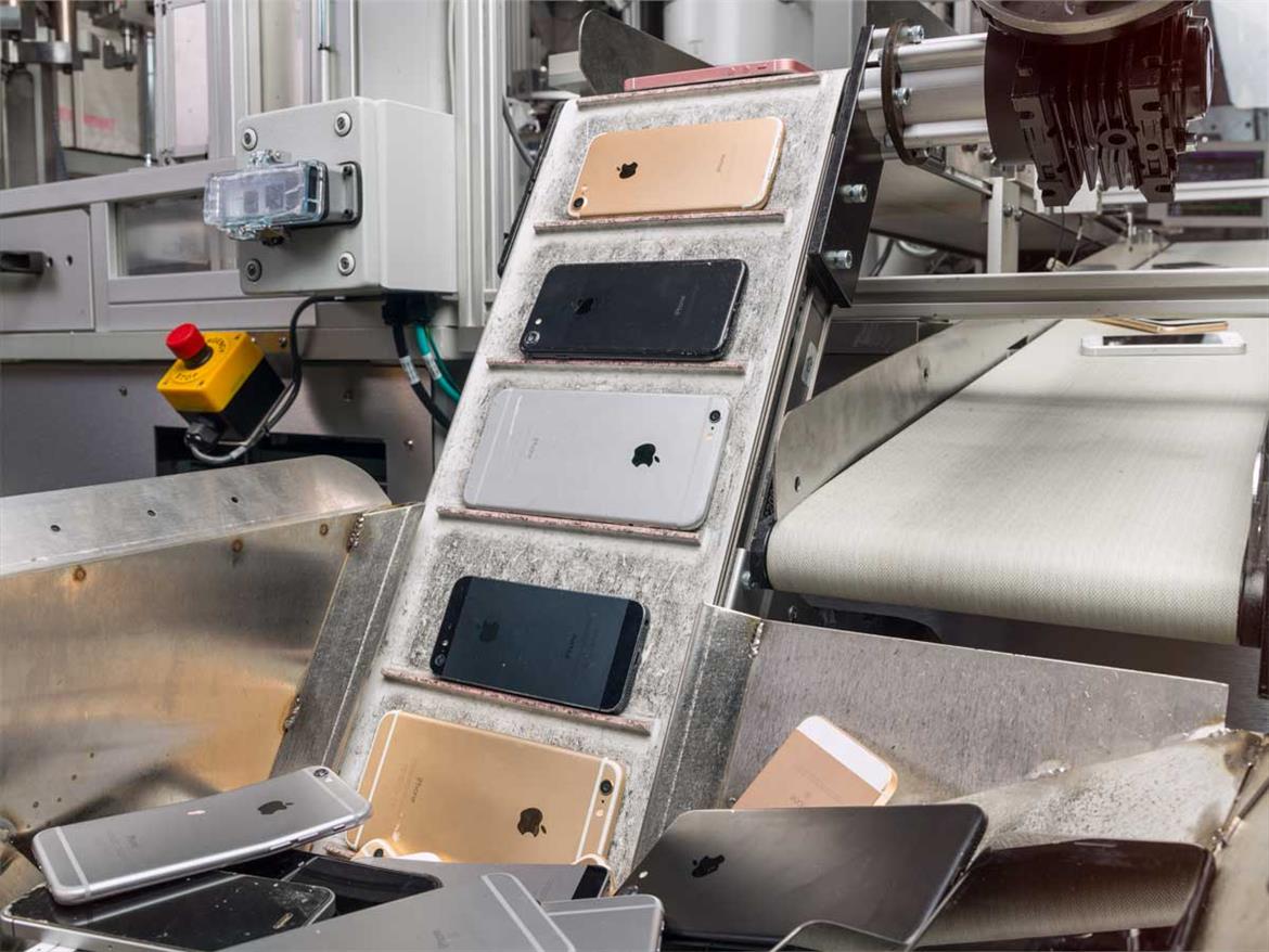 Apple Reveals 'Daisy' iPhone Recycling Robot Ahead Of Earth Day