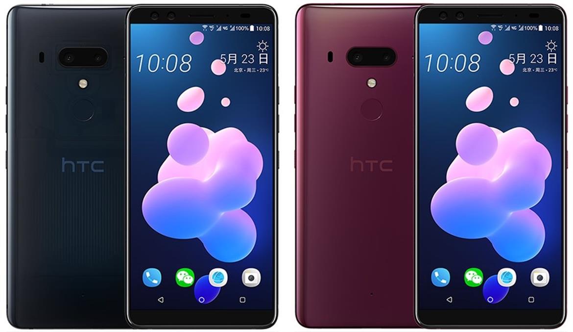 HTC U12+ Snapdragon 845 Android Flagship Official Photos And Specs Leak