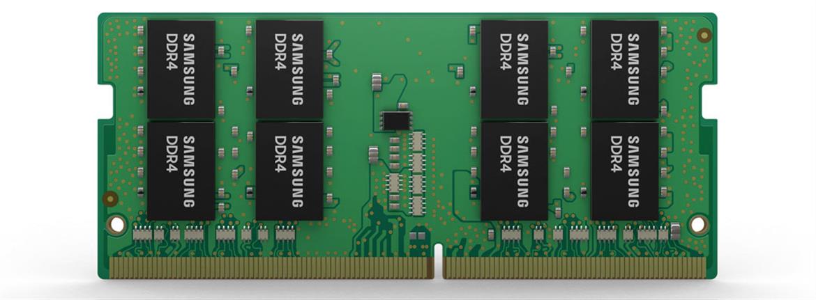 Samsung 10nm 32GB DDR4 SoDIMMs For Gaming Laptops Enter Mass Production