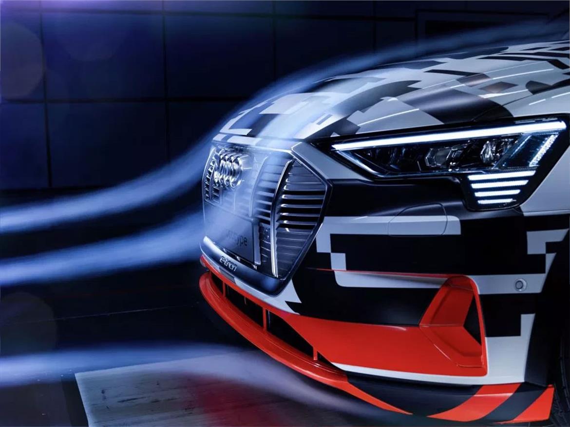 Audi E-Tron Electric SUV Promises 250-Mile Range Thanks In Part To Fancy Aero Enhancements