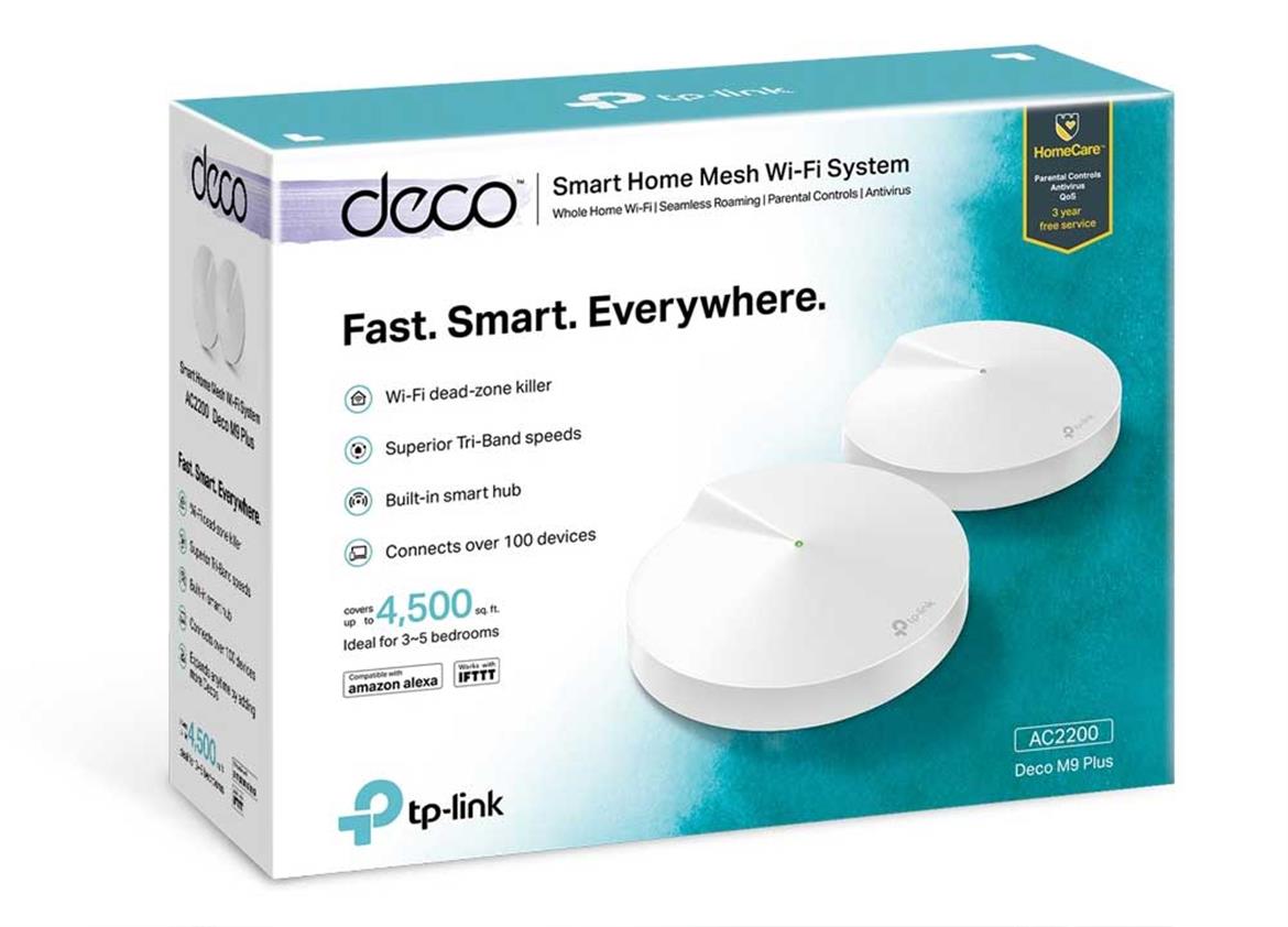 TP-Link Deco M9 Plus Tri-Band Mesh Router Adds Smart Home Controls And Alexa Support
