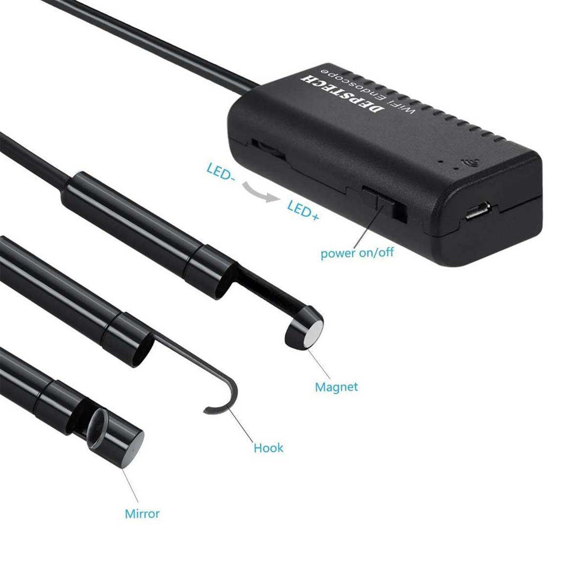 Depstech Endoscope Deal Lets You See Inside Almost Anything With Your Phone For $36