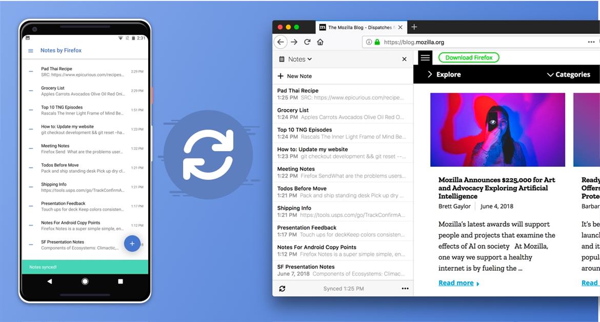 Mozilla Launches First Firefox Mobile Test Pilot With Notes And Lockbox Password Manager