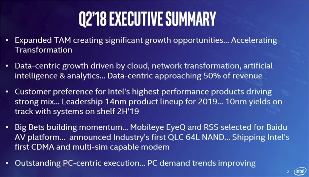 PCs Using Intel's Delayed 10nm Chips Won't Ship Until Late 2019