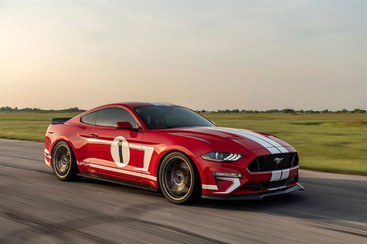 Hennessy's Heritage Edition Mustang Is An 808HP Retro-Styled Pony Beast Machine