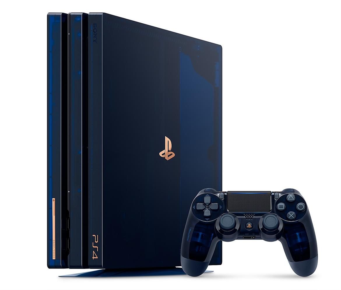 Sony Reveals Translucent Limited Edition 2TB PS4 Pro To Celebrate 500 Million Consoles Sold