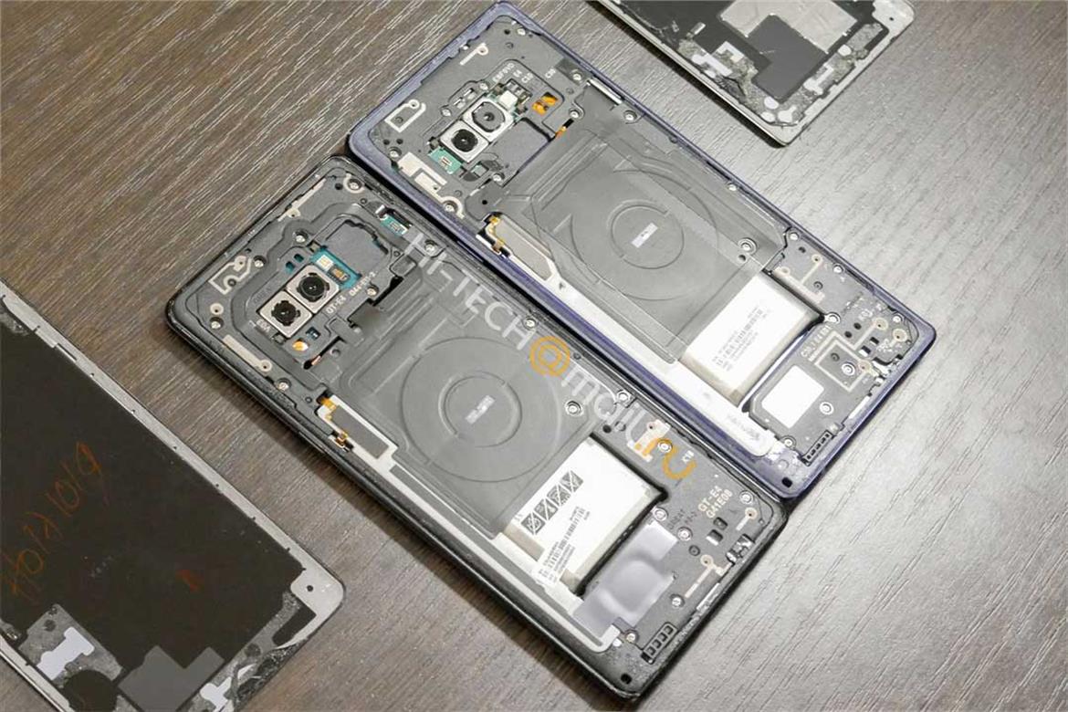Samsung Galaxy Note 9 Teardown Reveals Notebook-Class Cooling System