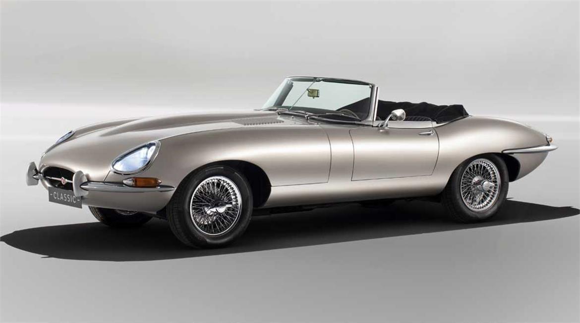 Jaguar All-Electric E-Type Classic EV With I-Pace Drivetrain To Enter Limited Production