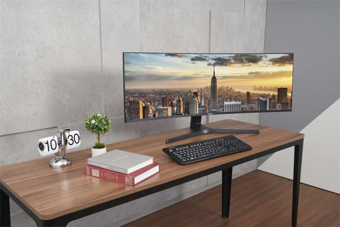 Samsung CJ79 QLED Curved Thunderbolt 3 Monitor Launches At IFA 2018