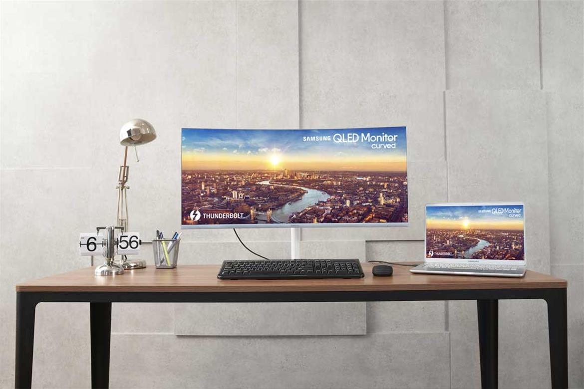 Samsung CJ79 QLED Curved Thunderbolt 3 Monitor Launches At IFA 2018