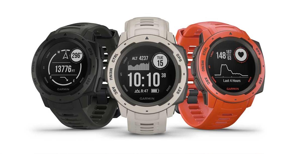 Garmin Instinct Is A Rugged Smartwatch Than Can Last Up To 2 Weeks In The Great Outdoors