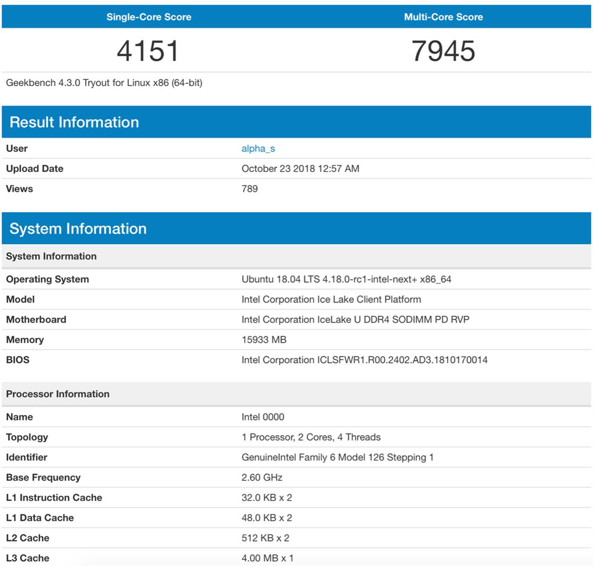 Intel Ice Lake 10nm+ CPU Benchmark Leak Shows More Cache, Higher Performance