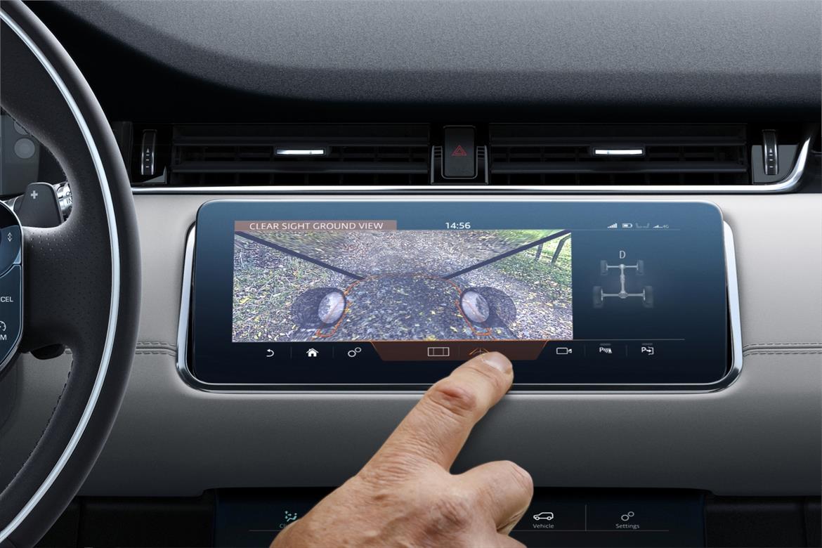 The 2020 Range Rover Evoque Dons Invisibility Cloak With Virtual See-Through Hood