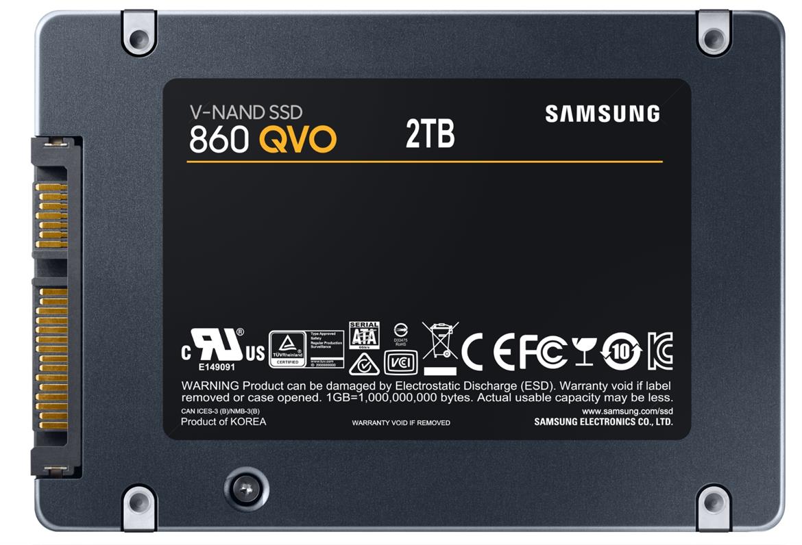 Samsung Launches Affordable 860 QVO QLC NAND SSDs In Capacities Up To 4TB