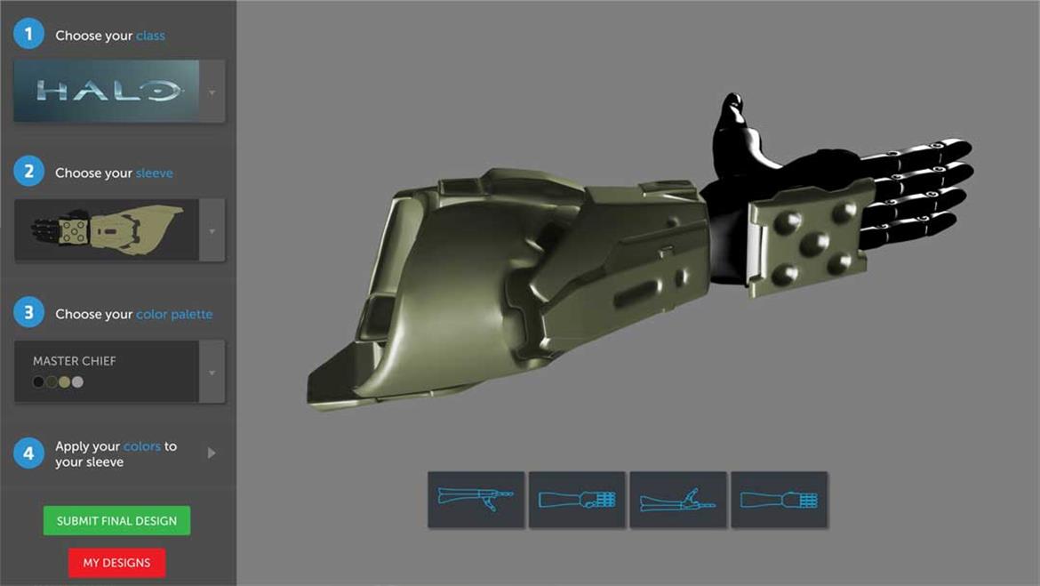 Limbitless And 343 Industries Create Awesome Prosthetic Halo Master Chief Arms For Kids