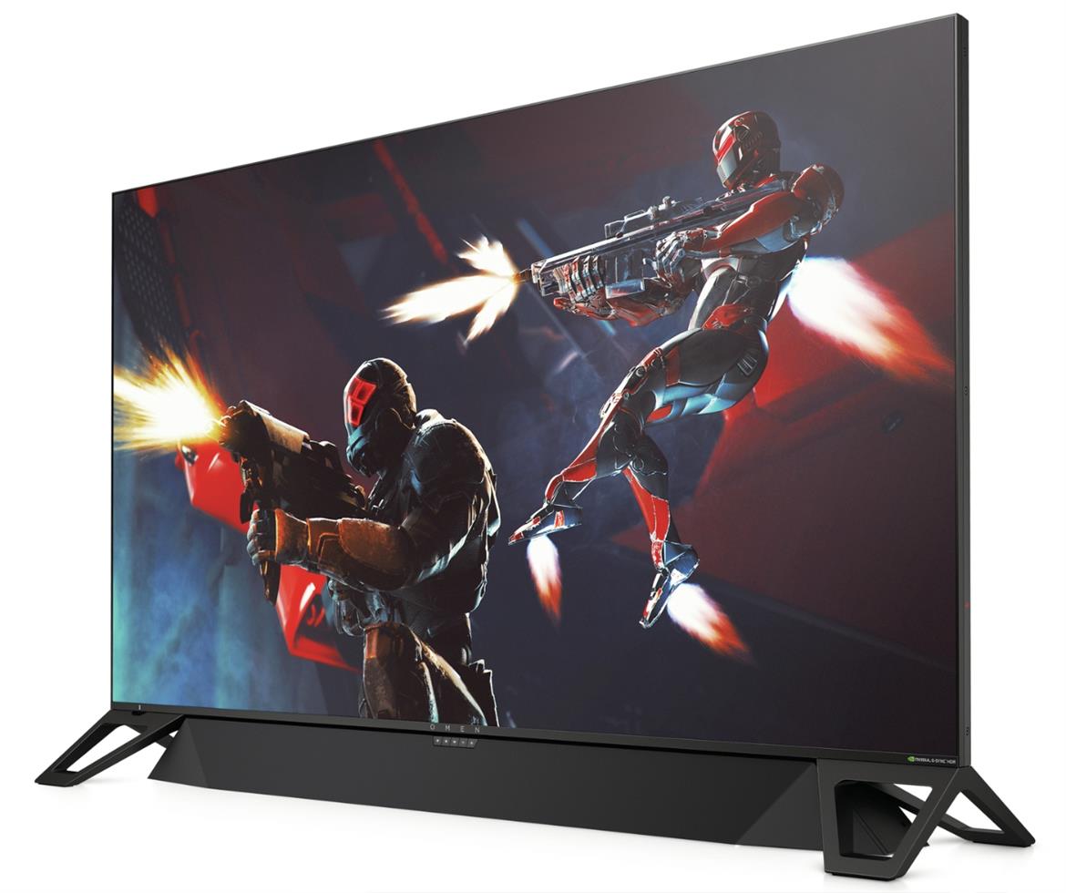 HP's Omen X Emperium Is The First Of NVIDIA's Massive 65-inch 4K 144Hz HDR Gaming Displays